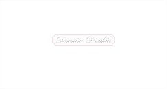 Desktop Screenshot of domainedrouhin.com